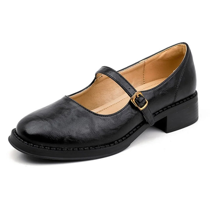 Diana | Classic Leather Mary Janes