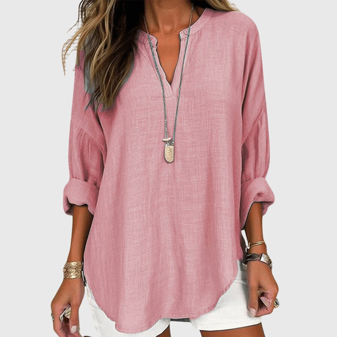Annie | Flowy Elegant Beach Shirt